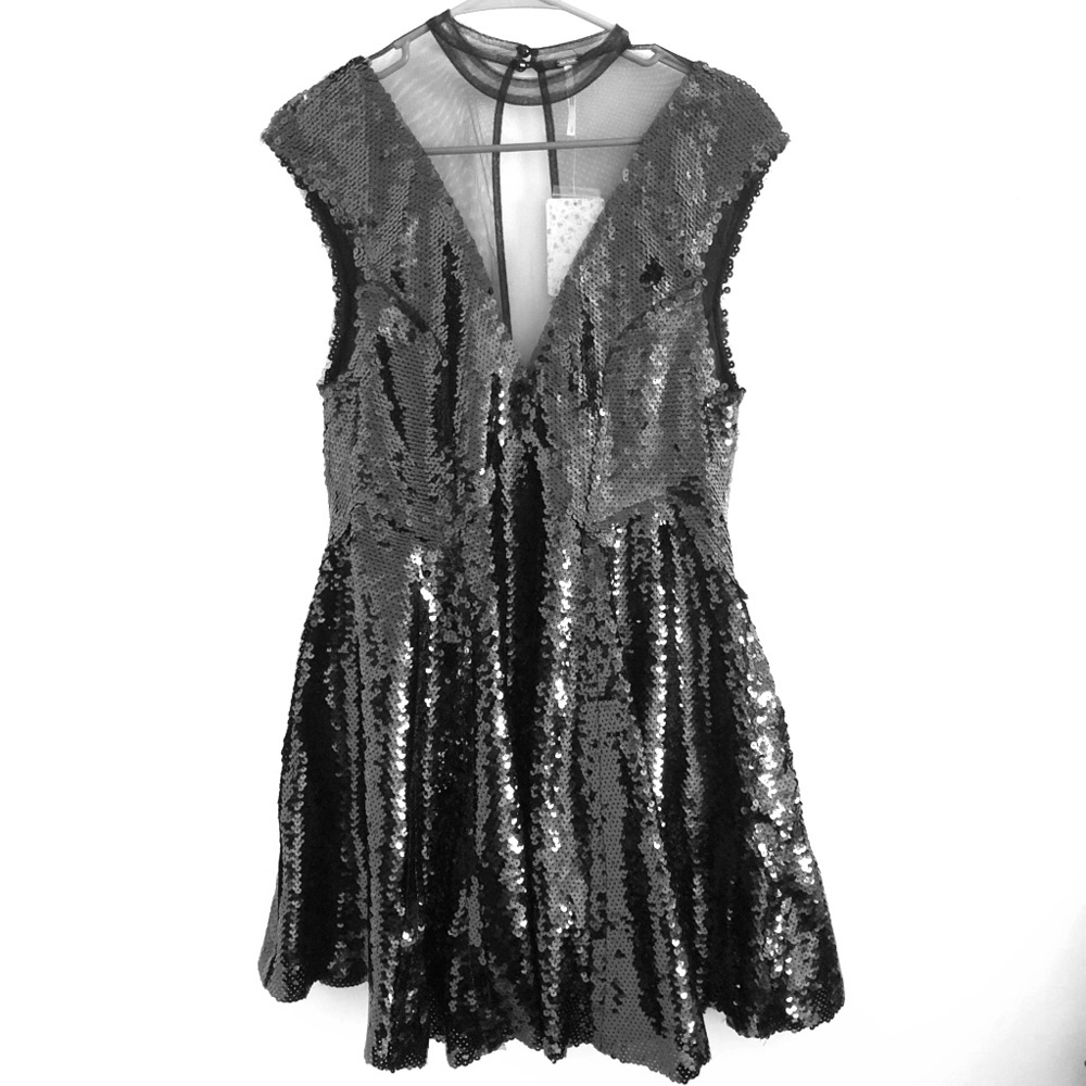 Free People Sequin Party Dress